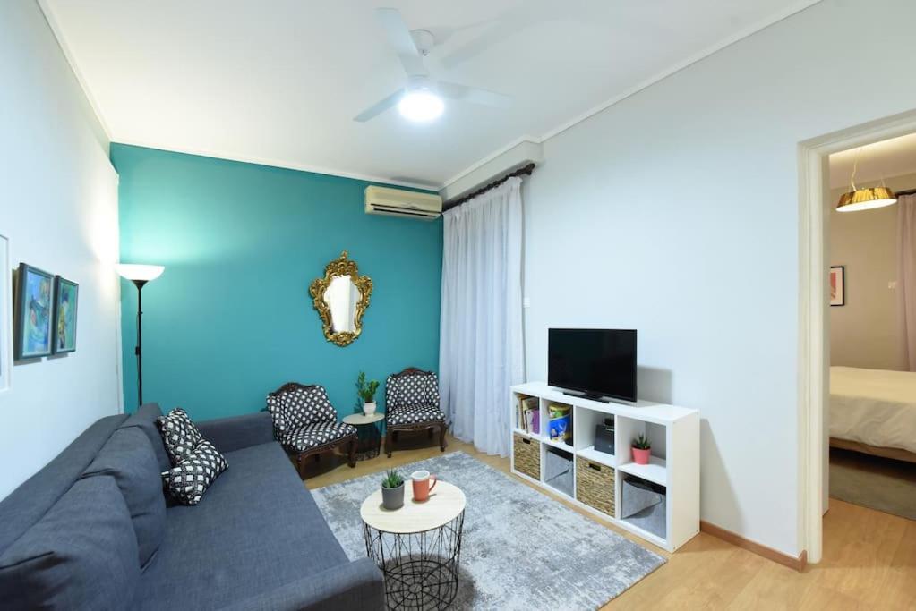 The Muse, Colorful Cozy Flat On Mitropoleos Downtown Lägenhet Thessaloníki Exteriör bild